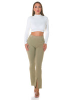 Sexy  Highwaist Pants with cut model 19627078 - Style fashion