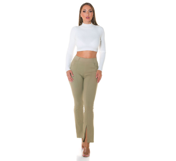 Sexy  Highwaist Pants with cut model 19627078 - Style fashion