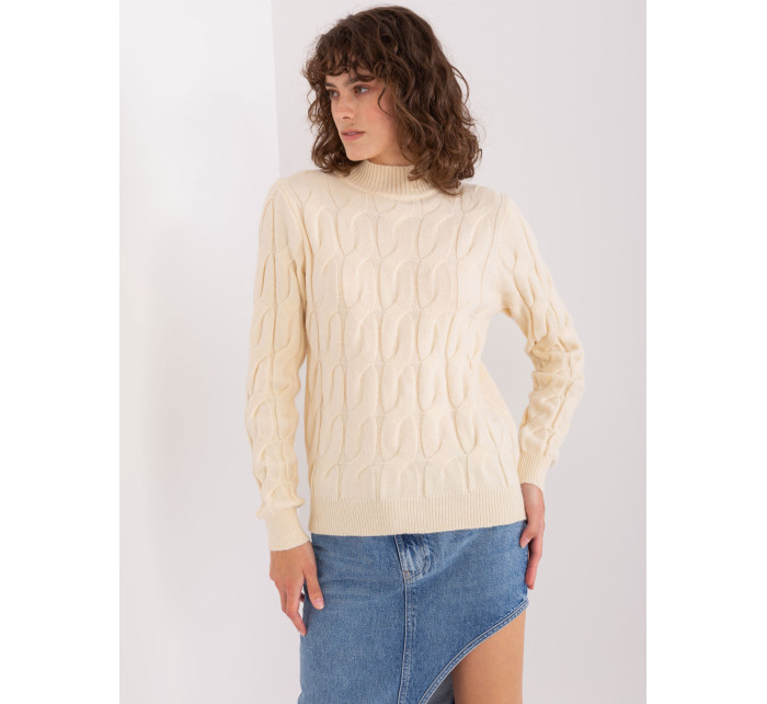 Sweter AT SW model 18997527 ecru - FPrice