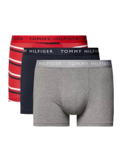 Tommy Hilfiger Spodky UM0UM02325 Námořnická modrá/šedá/červené pruhy