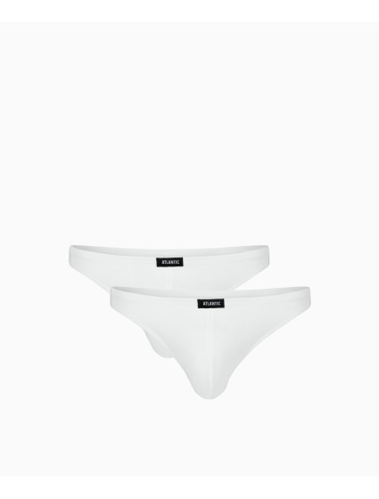 Pánská tanga ATLANTIC 2Pack - bílé