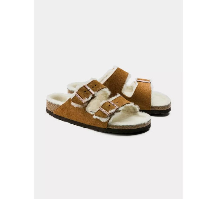 Žabky Birkenstock Arizona Shearling Mink W 1001135