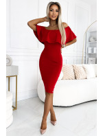 Dámské španělské šaty Numoco Marbella - červené