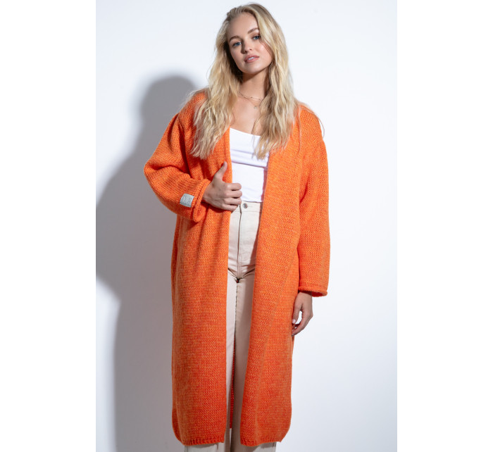 Fobya Cardigan F1720 Oranžová