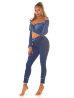 Sexy Highwaist Jeans with model 19634465 - Style fashion