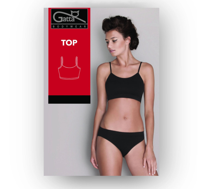 Fitness top 3k611 black - GATTA