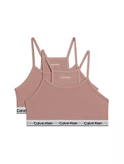 Dívčí spodní prádlo 2PK RACERBACK BRALETTE G80G8006770VR - Calvin Klein