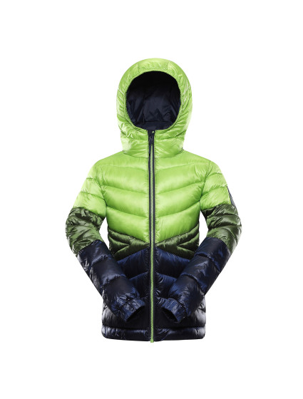 Dětská hi-therm bunda ALPINE PRO ROGO lime green