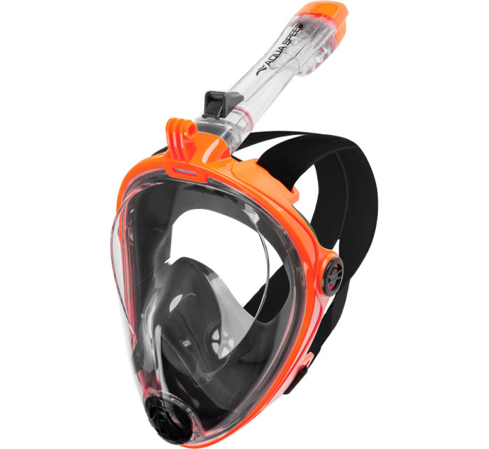 Potápěčská maska AQUA SPEED Spectra 2.0 Black/Orange Pattern 75