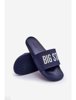 Klasické dámské žabky Big Star Navy Blue