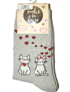 Dámské ponožky WiK 37718 Socks For Love 35-42