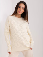 Sweter AT SW model 20218515 jasny beżowy - FPrice