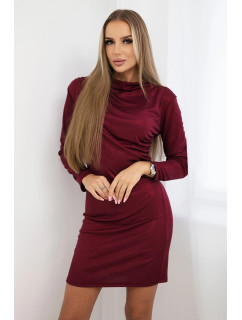 Lesklé šaty model 20622421 - K-Fashion