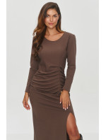 Makadamia Dress M846 Chocolate