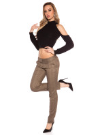 Sexy model 19595934 KouCla pants with glitter - Style fashion