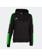 Dámská mikina IV Hoodie W 901334.117 černo-zelená - Joma