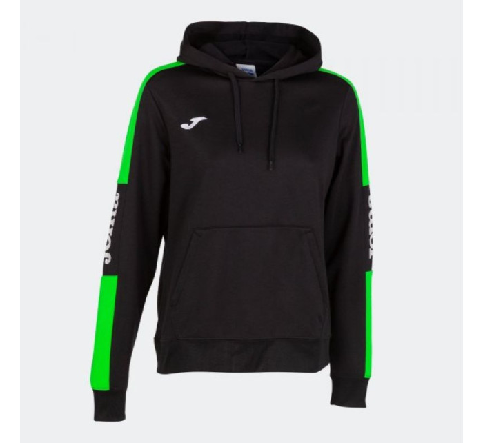 Dámská mikina IV Hoodie W 901334.117 černo-zelená - Joma