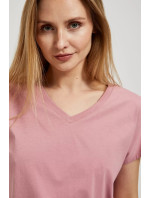 Dámské tričko MOODO - růžové