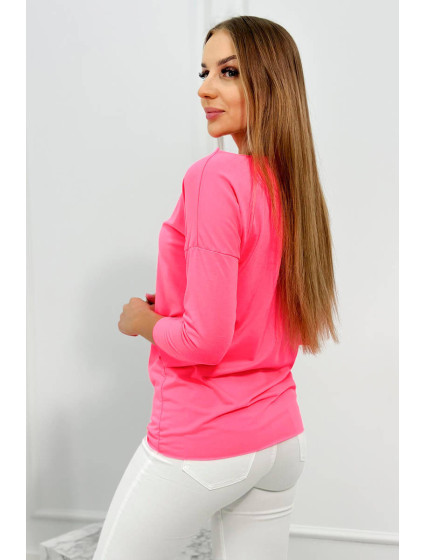 Halenka Casual pink neon