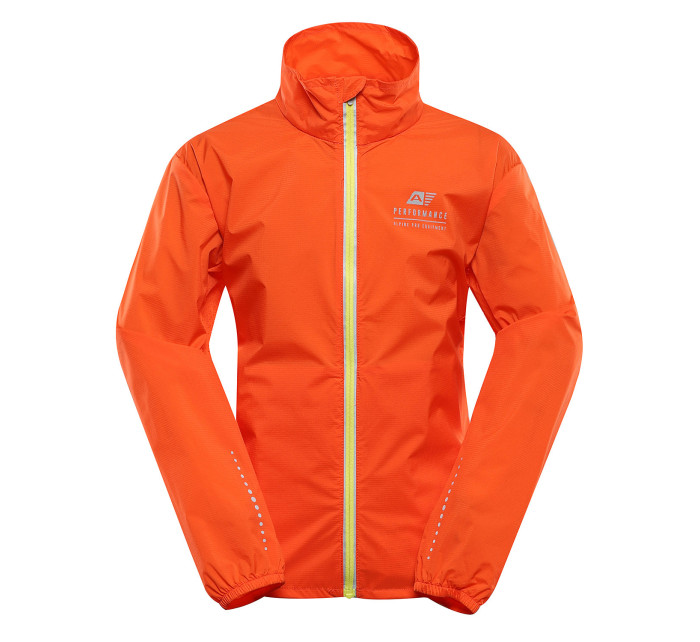 Dětská ultralehká bunda s úpravou dwr ALPINE PRO SPINO spicy orange