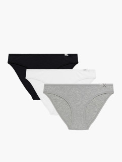 Dámské bikiny kalhotky ATLANTIC 3Pack - vícebarevné