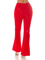 Sexy Koucla flared Highwaist glitter Pants