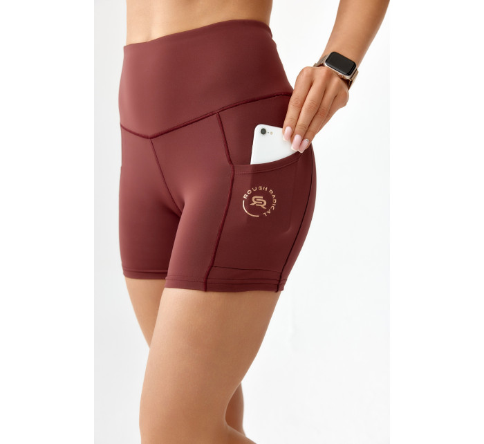 Drsné šortky Radical model 20120820 Shorts Burgundy - Rough Radical