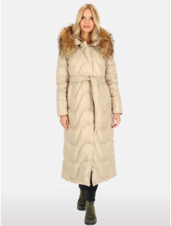 PERSO Coat BLH241005FXR Béžová barva