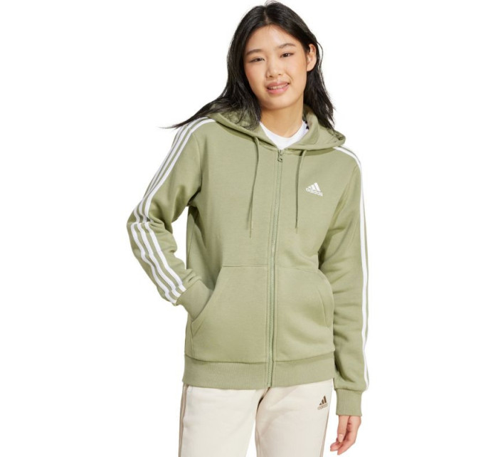 Mikina adidas Essentials 3-Stripes Full-Zip Fleece W JP2352