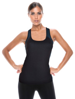 Active-Fit Dámská sportovní košilka se širokým ramínkem ACTVE.FIT Barva: Černá, Velikost: