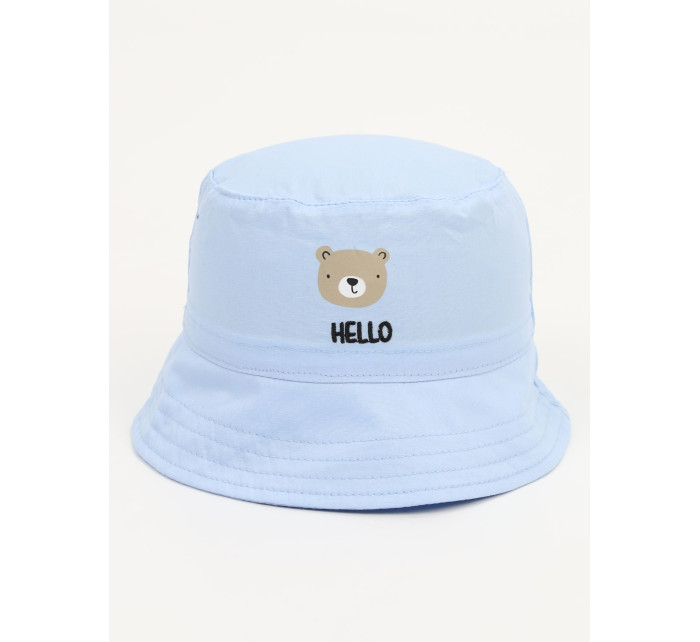 Yoclub Chlapecký letní klobouk Bucket Blue
