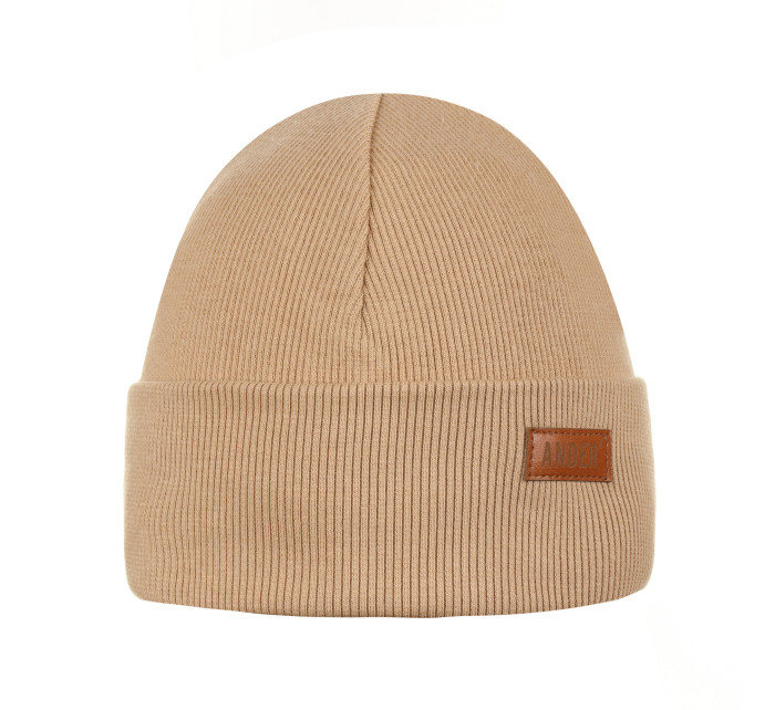 Kšiltovka Ander Beanie Hat BS02 Dark Beige