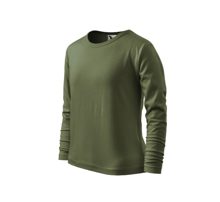 Fit-T LS triko dětské khaki