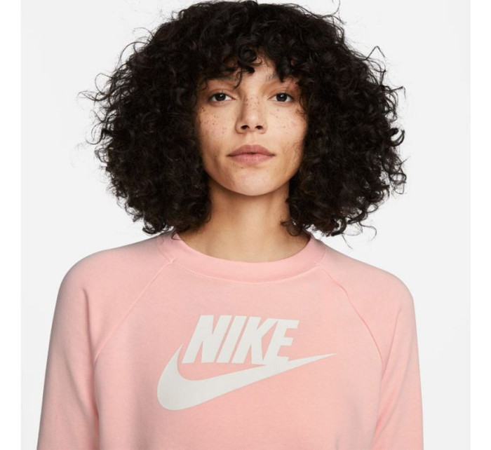 Dámské mikina  Světle růžová s potiskem  model 20196595 - NIKE