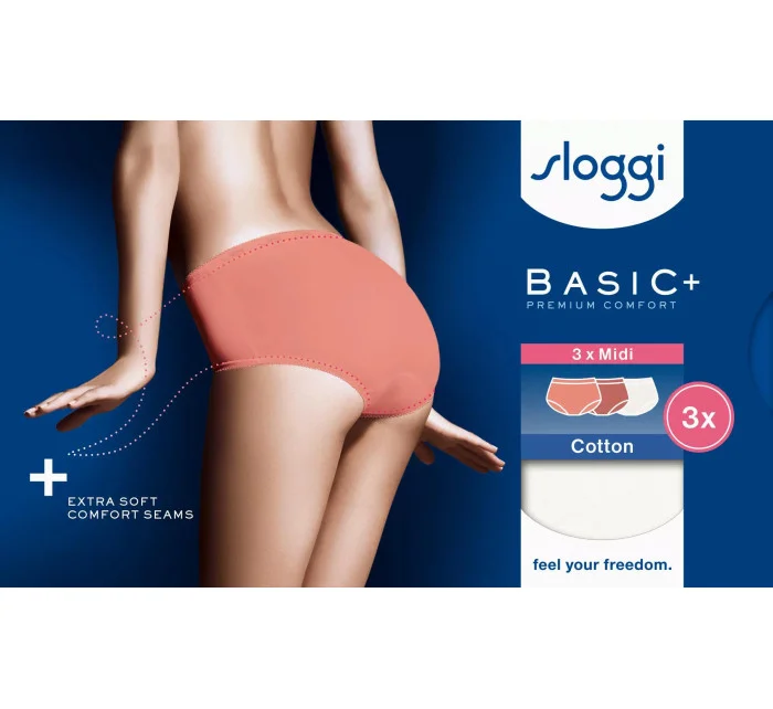 sloggi Basic+ Midi C3P - UNKNOWN - SLOGGI UNKNOWN - SLOGGI