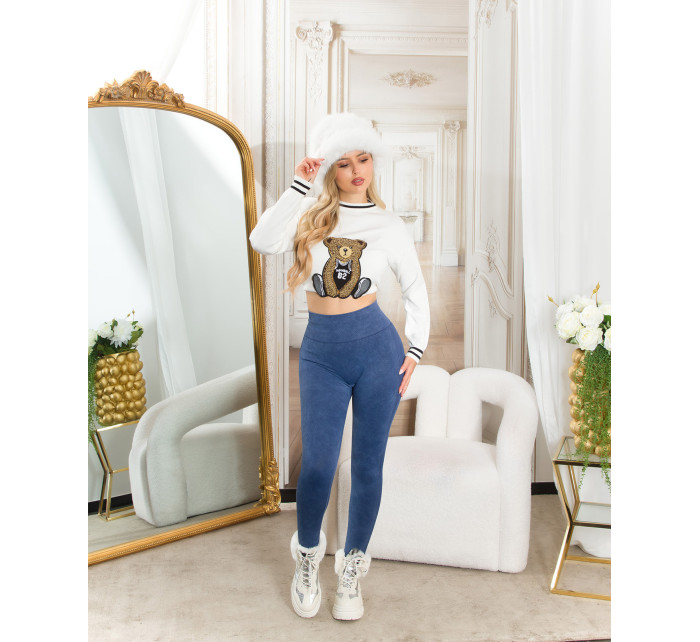 Sexy Koucla Highwaist Leggings "Acid Washed Look"