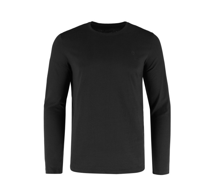 Volcano Longsleeve L-Hals Black