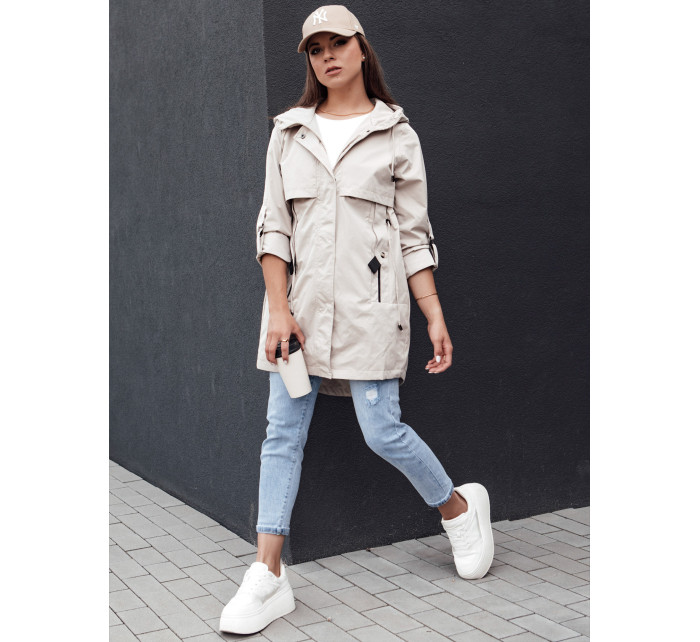 Dámská parka bunda STYLE QUEEN šedá Dstreet TY4394