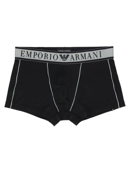 Pánské boxerky  00020 černé  model 20170921 - Emporio Armani