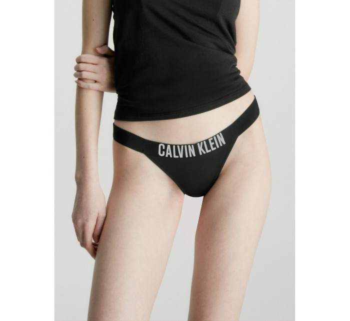 Dámské plavkové kalhotky KW0KW01984 BEH černé - Calvin Klein