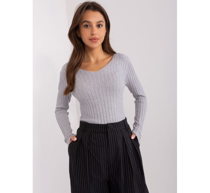 Sweter PM SW model 18969888 jasny szary - FPrice