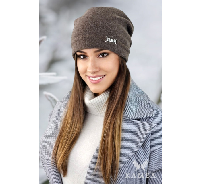 Hat model 19327319 Brown - Kamea