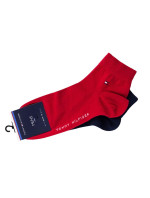 Ponožky Tommy Hilfiger 2Pack 342025001 Red/Navy Blue