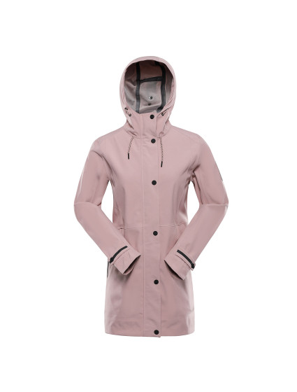 Dámský kabát s membránou ptx ALPINE PRO SETIJA pale mauve