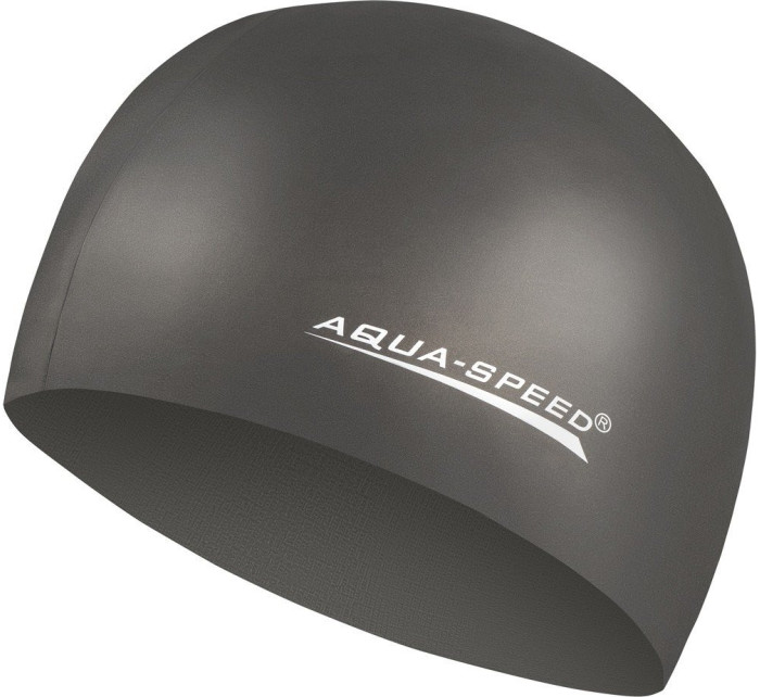 Kšiltovka na plavání AQUA SPEED Mega Black Pattern 07