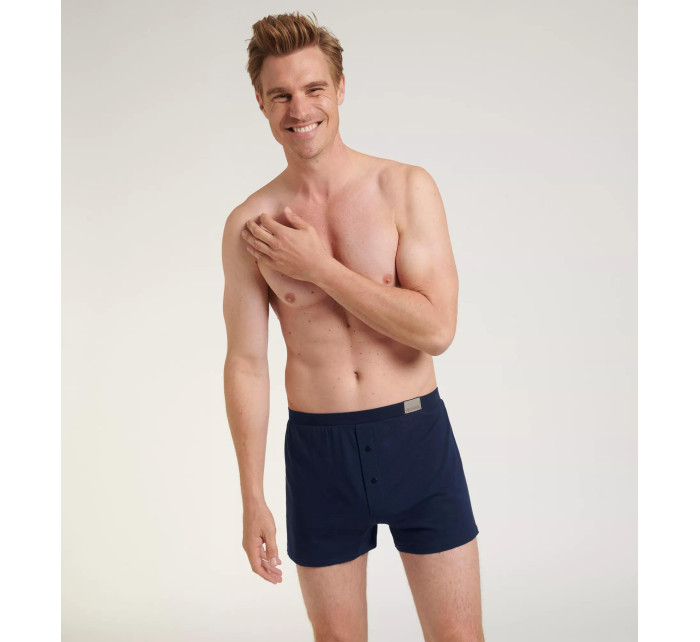 Pánské boxerky GO Natural Boxer Short - BLUE - tm. modré 6013 - SLOGGI