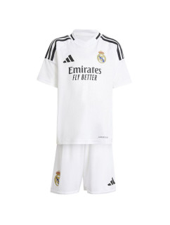 Adidas Real Madrid juniorská fotbalová souprava 24/25 Home Mini IT5175