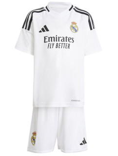 Adidas Real Madrid juniorská fotbalová souprava 24/25 Home Mini IT5175