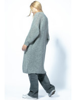 Cardigan model 20107301 Grey - Fobya