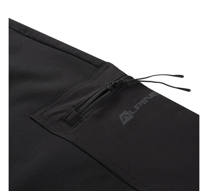 Pánské softshellové kalhoty ALPINE PRO CORB black